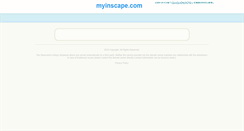 Desktop Screenshot of myinscape.com
